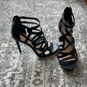 Strappy Black Sandals